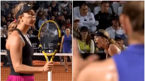 Danielle Collins, reacții provocatoare în fața Simonei Halep! Faze rar întâlnite pe terenurile de tenis | VIDEO