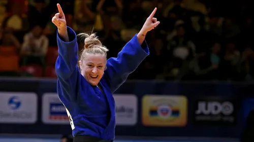 Super cadou de aniversare! De ziua ei, Corina Căprioriu a cucerit medalia de argint la Grand Slam-ul de judo de la Tyumen. Ungureanu a pierdut bronzul în prelungiri