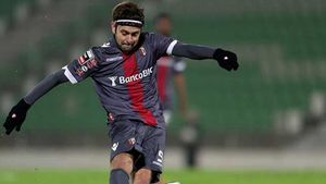 Olhanense - Braga 0-2. Raul Rusescu a marcat din penalty, în minutul 84