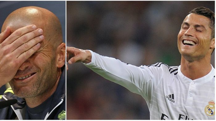 "Cine ar fi starul dacă ai juca în aceeași echipă cu Ronaldo?" Zidane, pus într-o situație delicată la conferința de presă :) Cum a răspuns