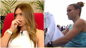 Simona Halep, ironizată incredibil la US Open după ce Maria Sakkari a simțit miros de marijuana pe teren: „Ea trebuie să fi fost!" VIDEO