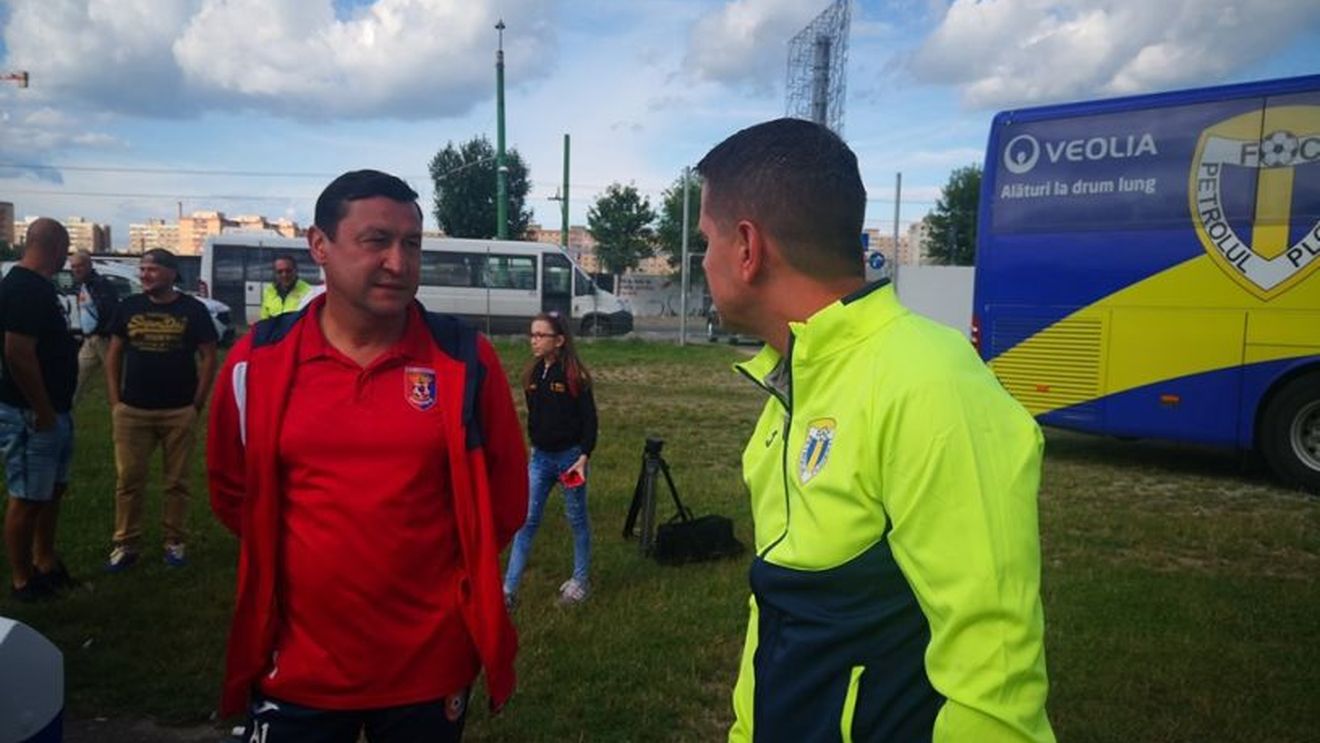 Trupa lui Moldovan, remiză cu Petrolul lui Stoican: "Mă bucur că am încheiat acest amical fără probleme medicale"