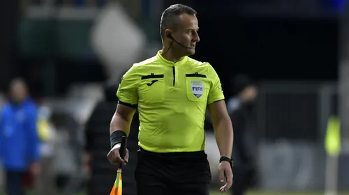 Octavian Șovre, lăsat pe tușă de către UEFA, după episodul cu Erling Haaland! Ce arbitru român îl va înlocui la EURO 2020