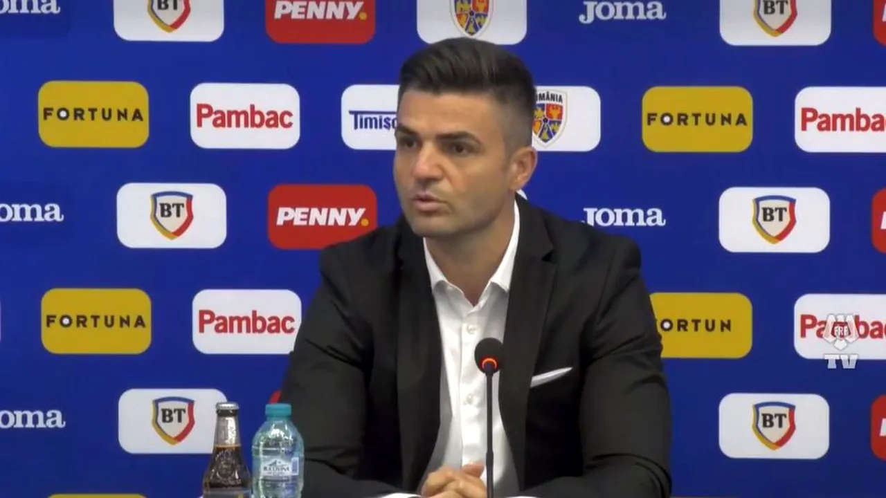 Florin Bratu, prezentat oficial ca selecționer al României U21: „Aceasta este cea mai mare provocare!”. De ce a ales echipa națională de tineret | VIDEO