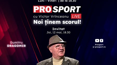 ProSport Live, o nouă ediție premium pe prosport.ro! Dumitru Dragomir e pregătit să dea cele mai bune ponturi în Superliga lu' Mitică