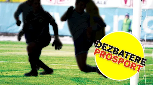 DEZBATERE ProSport! Există blaturi în Liga I?** Costin Ștucan vs Alin Buzărin, pe tema „Mafia Pariurilor din România”!