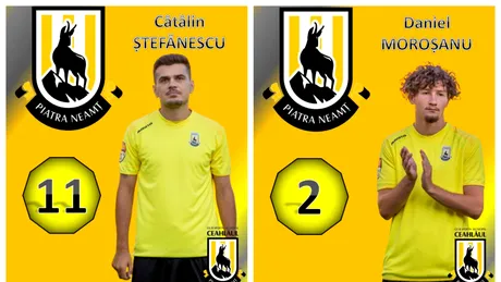 Noi plecări de la Ceahlăul! Cătălin Ștefănescu și Daniel Moroșanu nu l-au convins pe Pustai și au fost împrumutați la cluburi din Liga 3