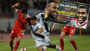 Golgheterul Ligii 1, în cursă pentru Gheata de Aur a Europei! FABULOS | Llullaku e pe locul 3, peste Messi, Ronaldo sau Lewandowski. Cum arată topul