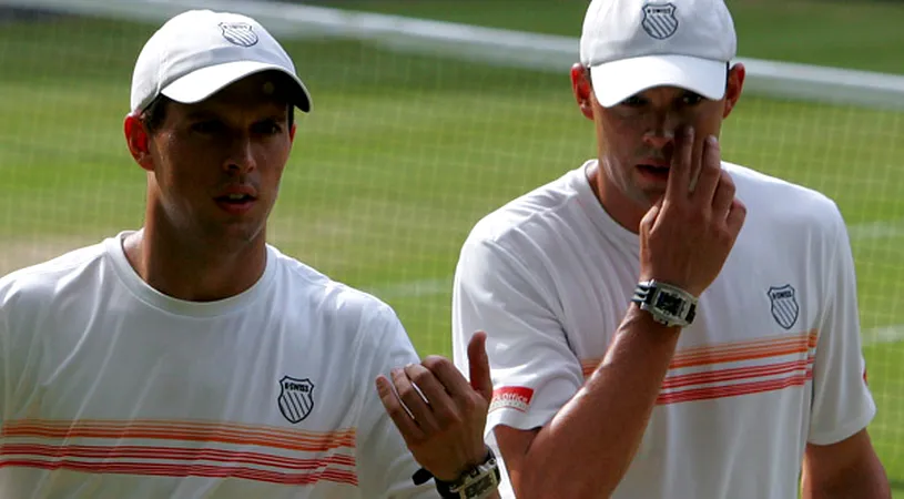 Bob și Mike Bryan s-au calificat pentru Turneul Campionilor