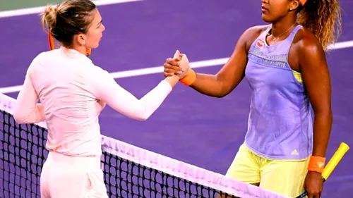 Veste bună pentru Simona Halep! Naomi Osaka s-a retras de la Wuhan