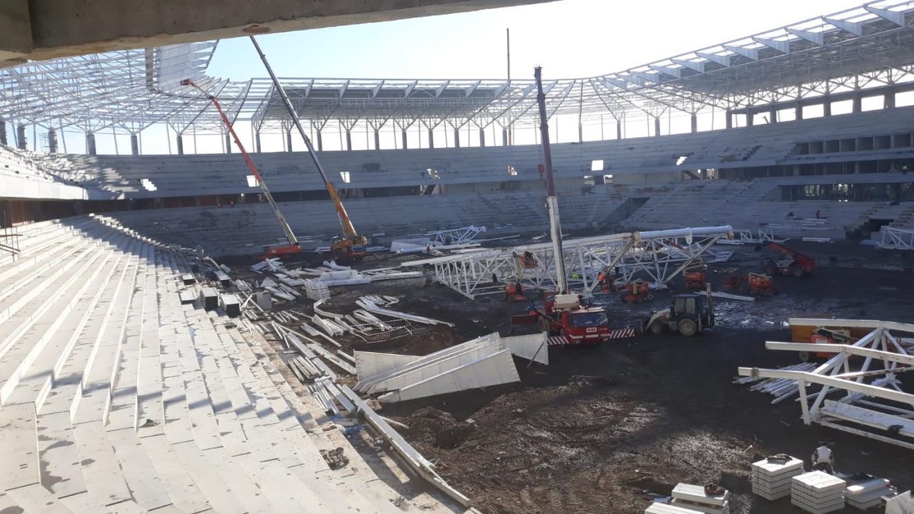 Arena din Ghencea, aproape gata. Ce clip a postat stelistul Iulian Miu cu noul stadion | VIDEO
