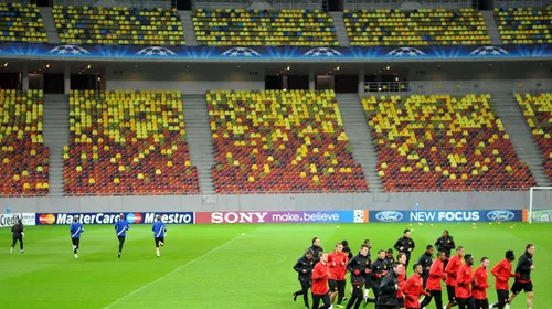 Dinamo intră mâine pe Arena Națională