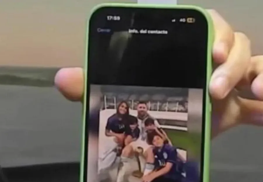 Poza lui Leo Messi de la WhatsApp, dezvăluită de nepotul său, Tomi