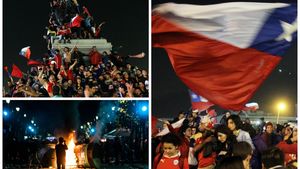 VIDEO | Suporterii chilieni au luat cu asalt străzile din Santiago: 300 de autobuze au fost vandalizate