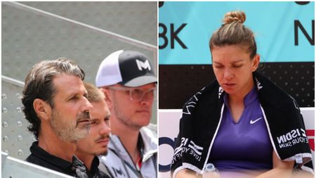 Motivul pentru care Simona Halep a fost penalizată de arbitrul meciului cu Ons Jabeur! Patrick Mouratoglou a înlemnit în lojă | FOTO