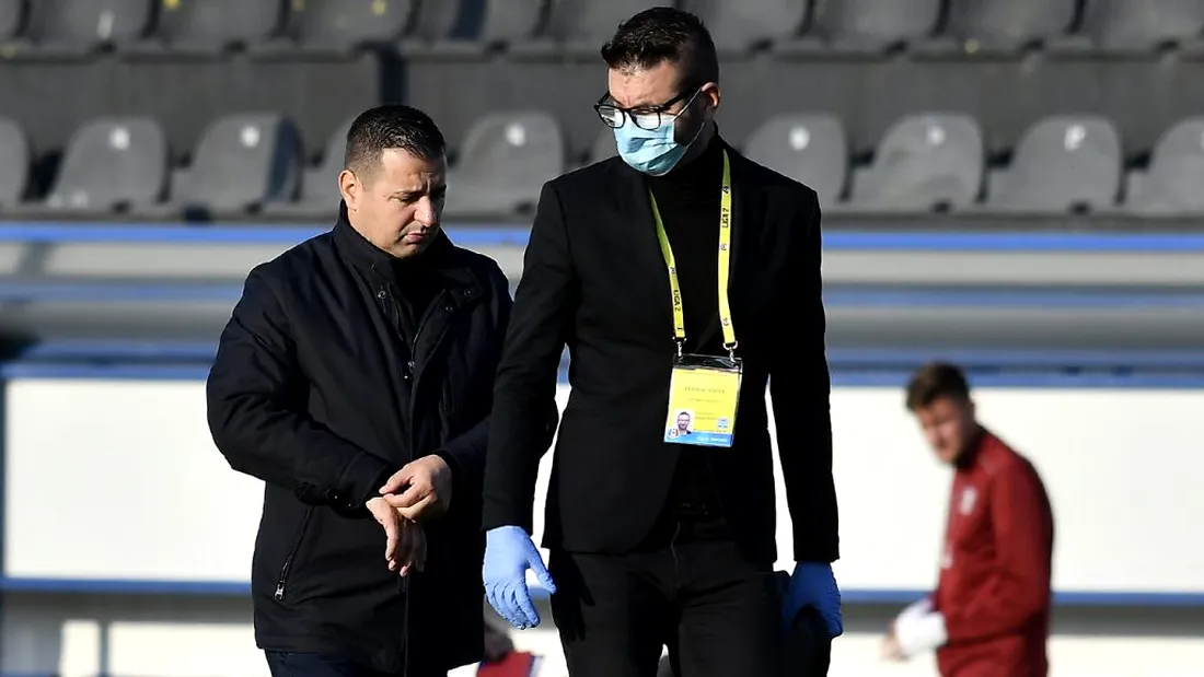VIDEO | Ianis Zicu se teme de orgoliul rănit al Universității Cluj, după cele trei eșecuri la rând din Liga 2. Analiza făcută de antrenorul Farului, înaintea restanței din etapa 11