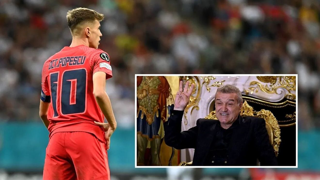 Motivul „interzis” pentru care Tavi Popescu nu ar da randament! Gigi Becali, reacție în stilul său unic: „Prietena lui e cu 6 ani mai mare? Era să fac o glumă. Poate i se înmoaie genunchii”