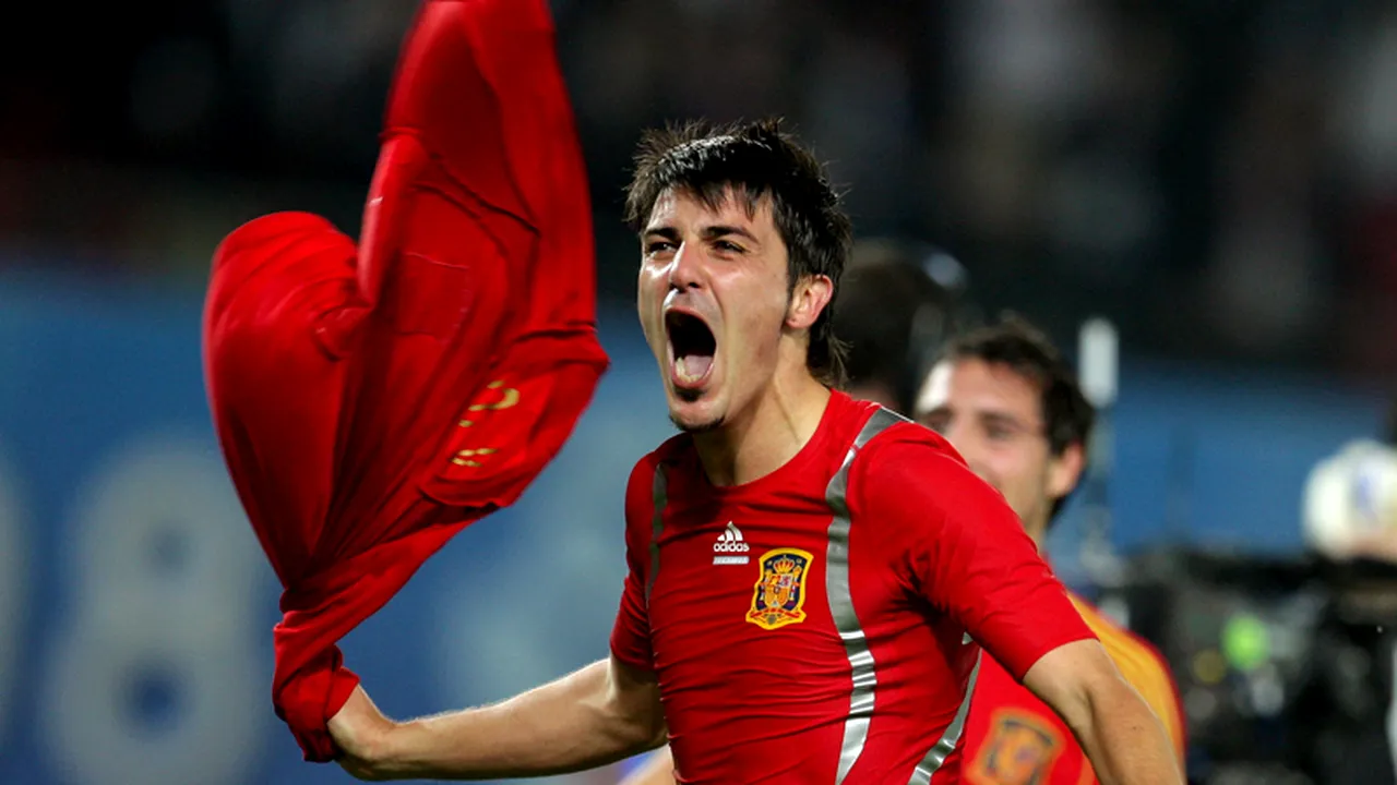 David Villa, golgeterul lui EURO 2008