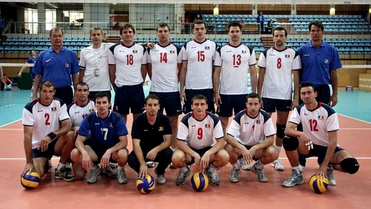 Liga Europeană masculină de volei: România-Cehia 0-3!