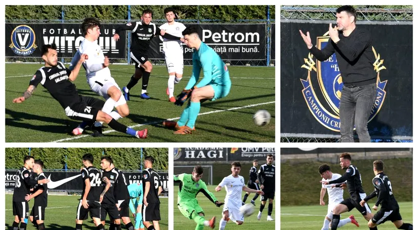 Unirea Slobozia a trecut la limită de FC Viitorul 2, într-un meci amical. Moldovan, decisiv pentru echipa lui Adrian Mihalcea