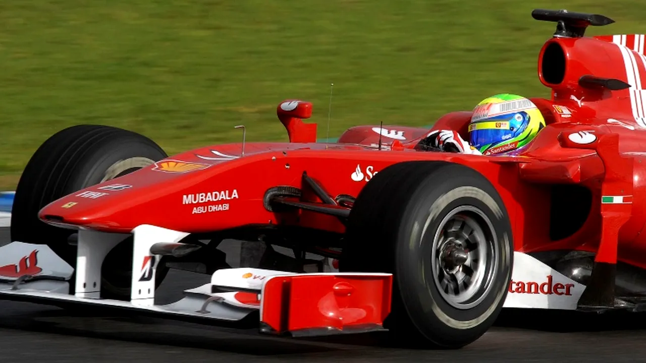 VIDEO** Ce vede și ce aude Massa de la volanul Ferrari!