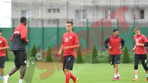 FOTO: Mulțescu a testat un jucător de 18 ani de la FC Bihor