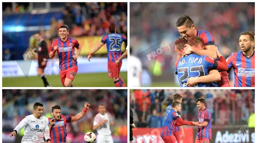 Steliștii au spart conducta. Steaua – Mediaș 3-0. Vâlceanu, debut cu gol