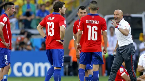 Jorge Sampaoli, după înfrângerea în fața Braziliei: „Nu sunt fericit, dar chilienii pot fi mândri de jucători. Au intrat în istorie”