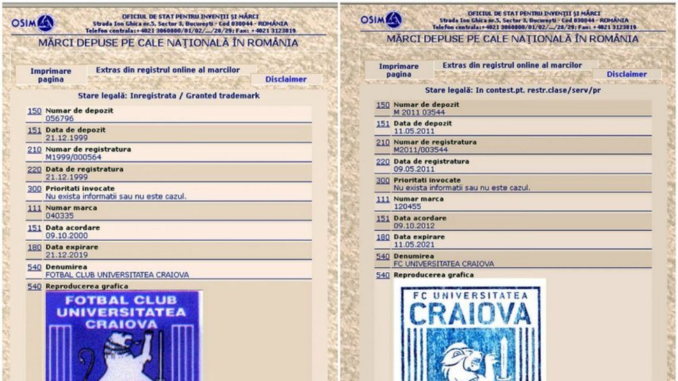 Mititelu face primul pas în războiul cu Primăria: a înregistrat la OSIM marca "Universitatea Craiova"