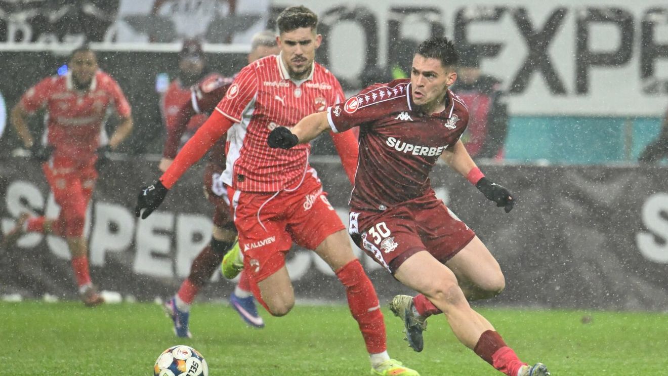 Ce i-a spus arbitrul Vidican lui Mărginean despre MOTIVUL pentru care i-a anulat golul lui Soro din Rapid - Dinamo: „Asta mi-a zis”