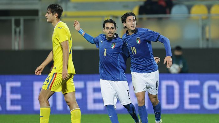 Italia U21 - România U21 4-2. Tricolorii au condus cu 2-0, dar repriza secundă a fost una de coșmar