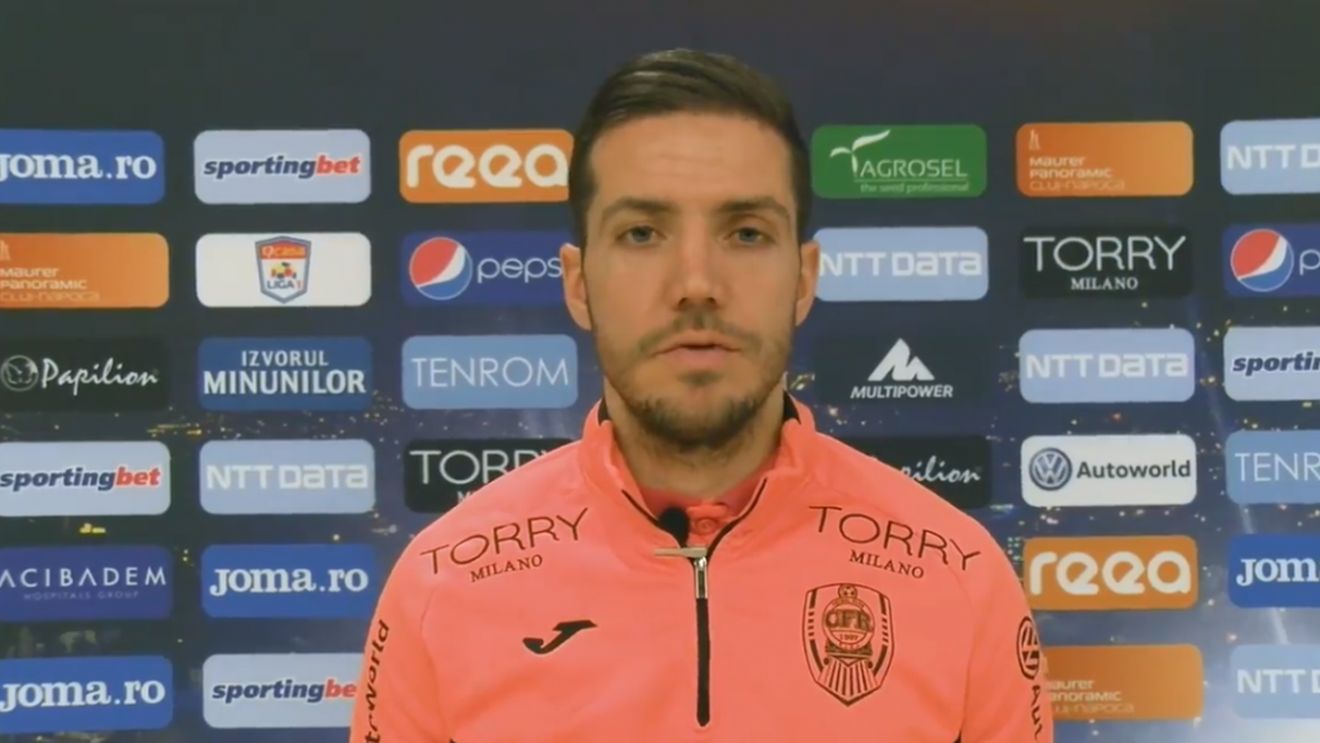Primele cuvinte ale lui Alexandru Chipciu în tricoul CFR-ului: "Am renunțat la o sumă importantă!" | VIDEO