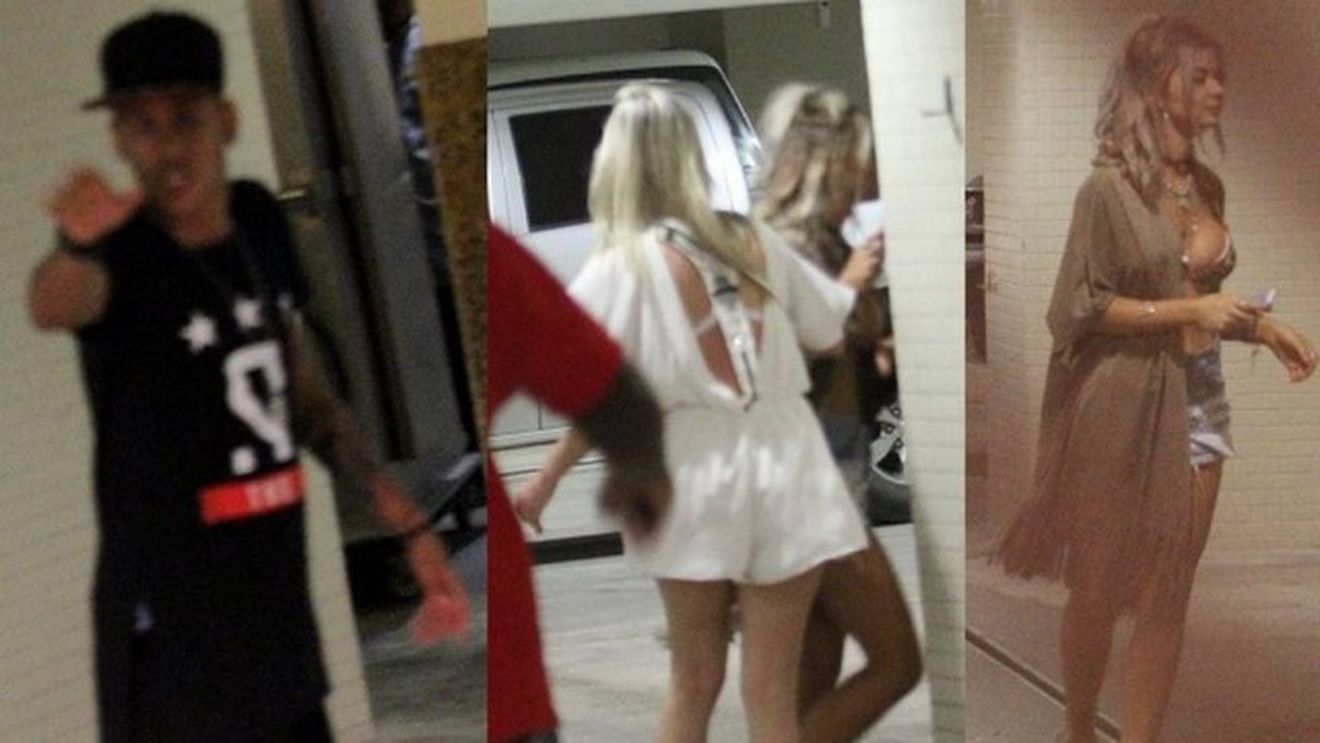 Neymar își înșală iubita! FOTO | Paparazzi l-au surprins în Brazilia cum își făcea de cap cu două blonde