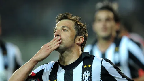 Curată NEBUNIE!** Del Piero, simbolul lui Juventus, va fi ofertat de cea mai mare rivală a „bianconerilor”