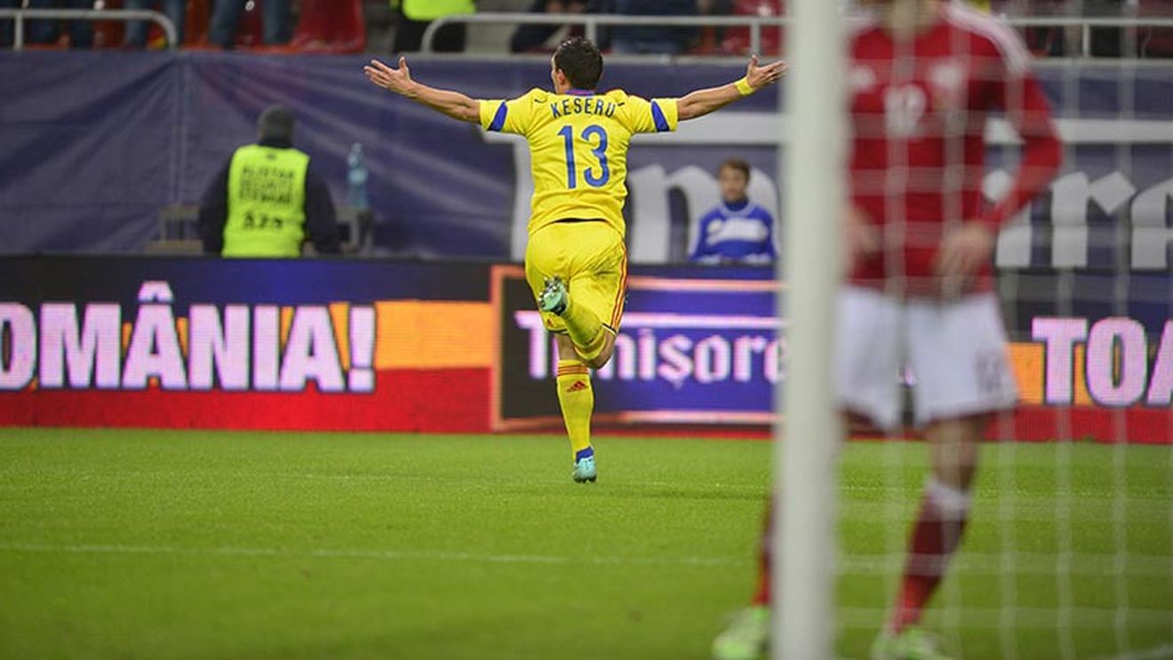 Keșeru a băgat spaima în danezi: "Am înscris la aceeași poartă la care am dat și cu Aalborg". Stelistul a ajuns la 30 de goluri înscrise într-un an calendaristic: "Nu mă gândesc la plecare"