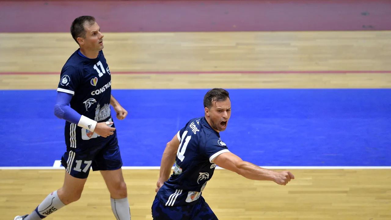 Constanța este din nou pe val în handbalul masculin, pe locul 1 în România și tot mai aproape de sferturile de finală ale Cupei EHF. Cum comentează Rudi Stănescu parcursul din Europa și care sunt principalele adversare la titlu