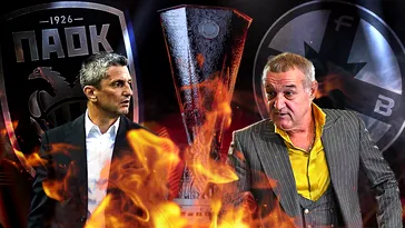 PAOK – FCSB continuă războiul de 20 de ani! Povestea în imagini fabuloase a duelului Răzvan Lucescu versus Gigi Becali: cum au îmbătrânit fiecare luptând pe șapte stadioane în patru competiții diferite până azi și cine a învins!