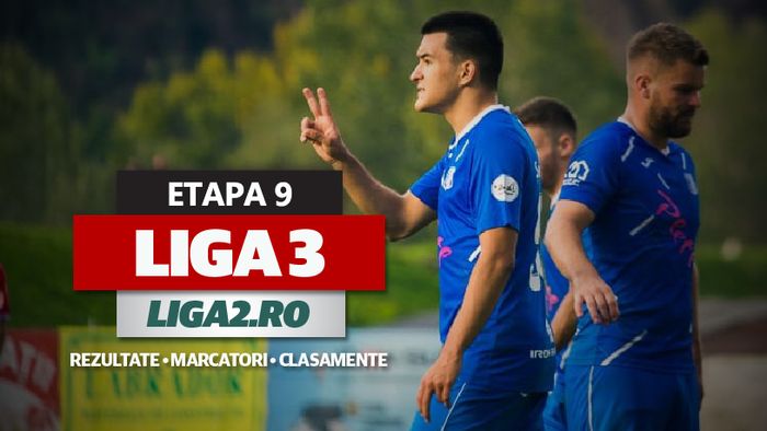 Liga 3, etapa 9 | Jiul Petroşani și CS Blejoi sunt performerele rundei, Corvinul merge ceas. Foresta câștigă derby-ul Bucovinei, SR Brașov învinge liderul. CSM Reșița s-a împierdicat