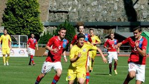 Victorie pentru România under 17 într-un meci amical cu Sparta Rotterdam, scor 2-0