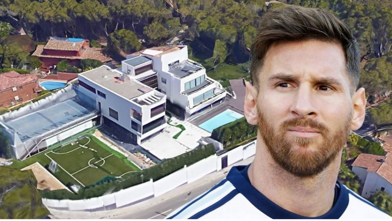 Cum arată casa de 6 milioane de euro în care Leo Messi s-a autoizolat împreună cu familia. FOTO