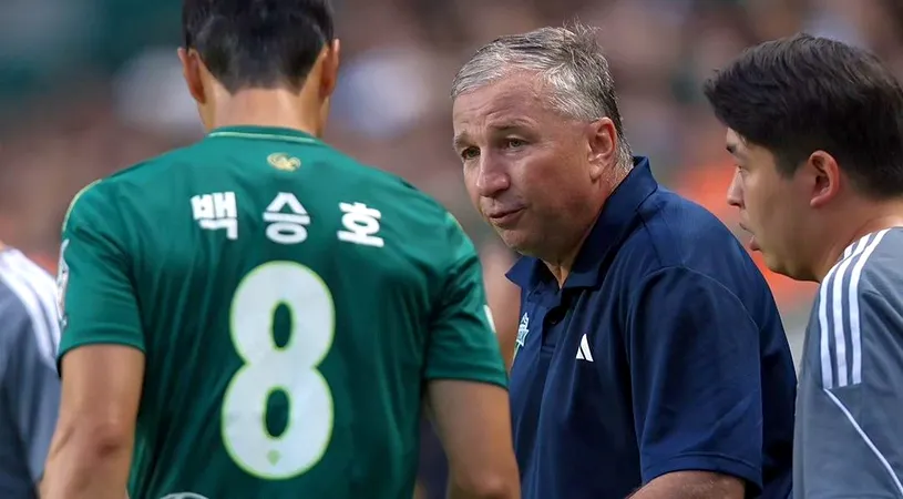 Dan Petrescu stârnește scandal în Coreea de Sud! Antrenorul echipei pe care a învins-o nu a mai suportat: „Cât e salariul lui în comparație cu al meu?!”