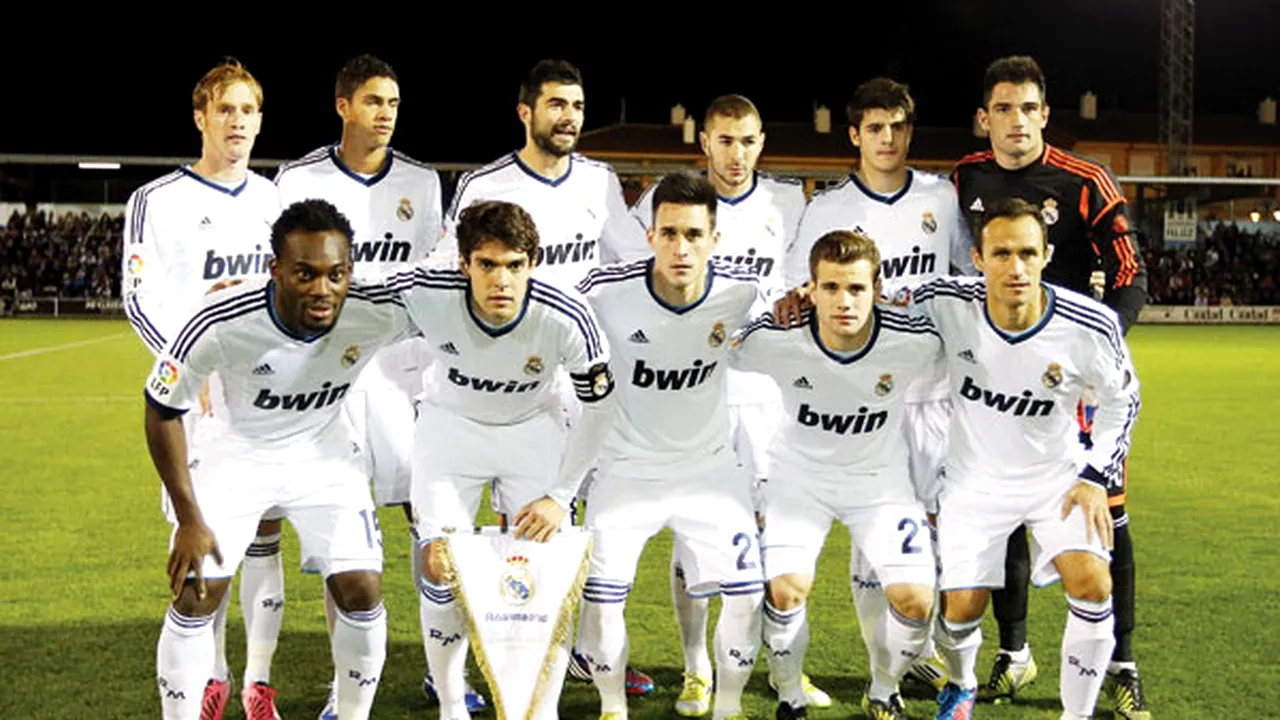 Real Madrid tineret!** Mourinho a introdus patru puști în turul 