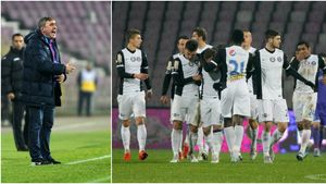 Pentru cine trag arbitrii, Gică? Viitorul a deschis scorul la Timișoara din penalty inventat. În etapa 18, Craiova era "tocată" înaintea meciului cu echipa lui Hagi. Viitorul e campioana absolută a loviturilor de la 11 metri