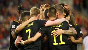 Gol senzațional în Liga Națiunilor! Belgia a făcut spectacol total cu Polonia, iar Trossard l-a uimit pe Lewandowski. Rezultatele zilei