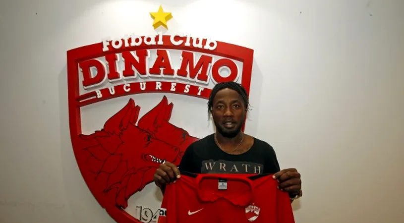 OFICIAL | Antonio Ghomsi a semnat cu Dinamo. Rednic e entuziasmat de noul transfer: 