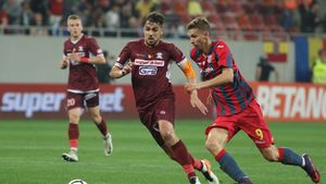 Lupta pentru Liga 3 | "Cuplaj" cu zece goluri în Giulești! Steaua și Rapid au făcut spectacol cu AS Tricolor și Dinamo, iar bătălia finală se dă în ultima etapă. Giuleștenii sunt mari favoriți 