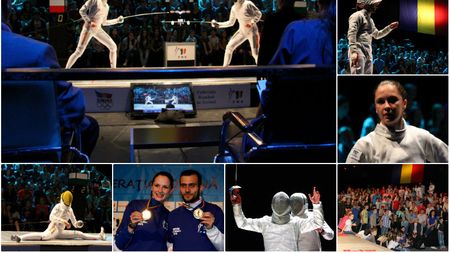 INEDIT | Scrimă în platoul televiziunii: cum se transformă sportul costumelor albe sub lumina reflectoarelor