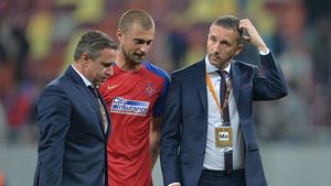 Kuku-bau, cu ASA. Steaua a egalat în prelungiri la Târgu Mureș și a scăpat de o înfrângere umilitoare. ASA Târgu Mureș - Steaua 1-1. Kuku și Moke au marcat în Ardeal