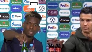 UEFA anunță măsuri dure dacă jucătorii de la EURO 2020 mai mută sticlele sponsorilor! Ronaldo și Pogba sunt vizați