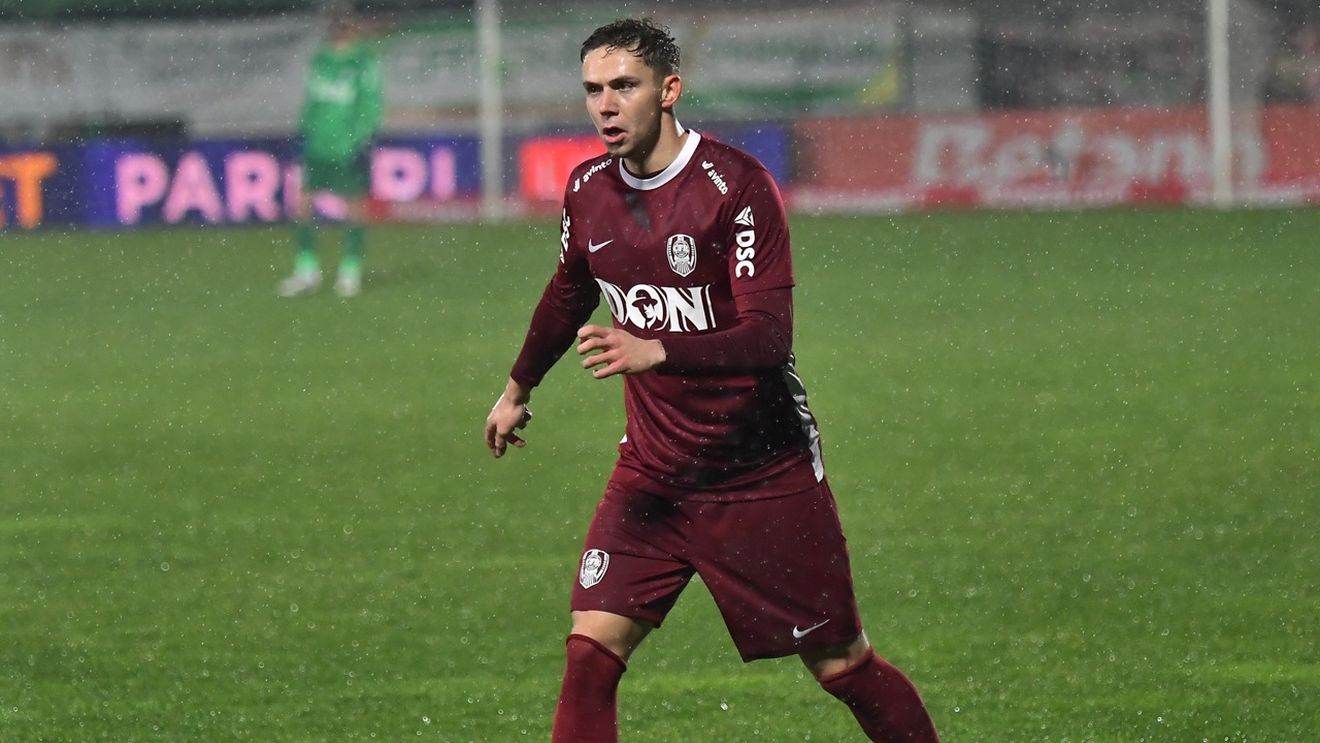 Minus 11 milioane de euro: în pragul insolvenței, CFR Cluj a anunțat oficial la cât a scăzut prețul lui Louis Munteanu! Gigi Becali deja își face calculele